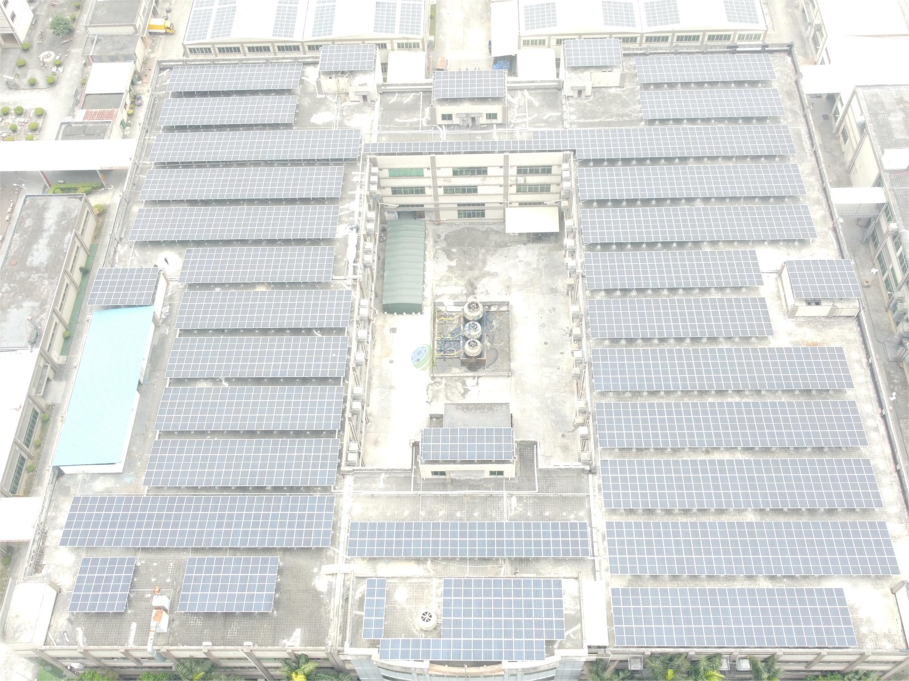 東莞旭和電器有限公司2MW分布式光伏電站